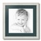 ArtToFrames 16x16" Matted Picture Frame with 12x12" Single Mat Photo Opening Framed in 1.25" White and 2" Mat (FWM-4098-16x16)